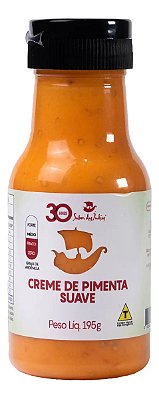 MOLHO CREMOSO DE PIMENTA SUAVE 195G SABOR DAS INDIAS