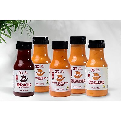 MOLHO DE PIMENTA CREMOSO KIT PARA CHURRASCO SABOR DAS INDIAS