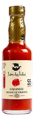 MINI MOLHO DE PIMENTA HABANERO 55ML - SABOR DAS INDIAS
