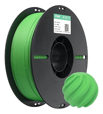Filamento Impressora 3d Pla Esun Cor Verde 1,75mm 1kg