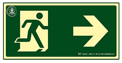 Placa S1 - "Direita"