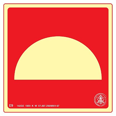 Placa E9 "Coleção de Equipamentos"