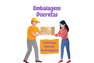 embalagens discretas