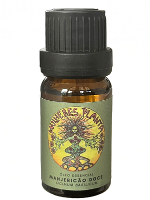 Óleo Essencial de Manjericão Doce (Ocimum basilicum) 10 ml