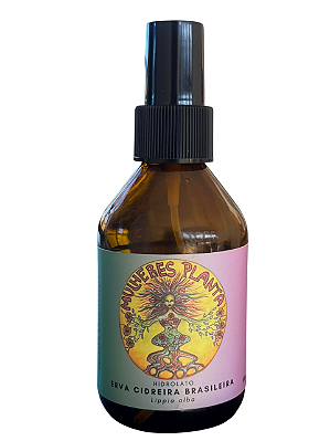 Hidrolato de Erva Cidreira Brasileira (Lippia alba) 120 ml