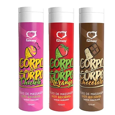 ÓLEO MASSAGEM HOT BEIJÁVEL 100ML