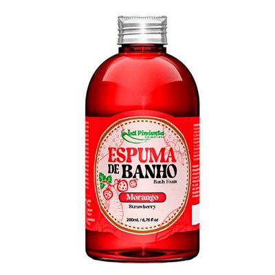 Espuma de Banho Morango