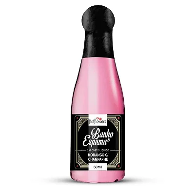 Espuma de Banho | Morango Com Champanhe
