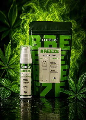 Breeze Gel Vibrante Com Extrato De Jambu