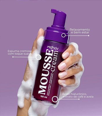 Mousse Cream Sabonete Facial e Corporal