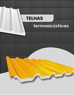 Mini banner Telhas sanduiche