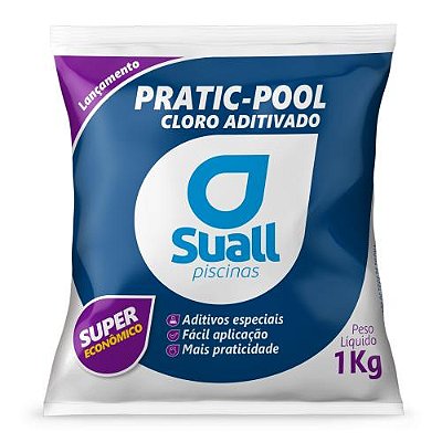 Cloro Aditivado 1 Kilo Pratic 22% Suall