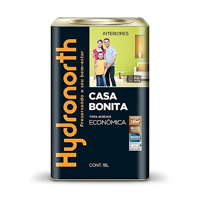 Tinta Acrílica Econômica Hydronorth Casa Bonita 18L