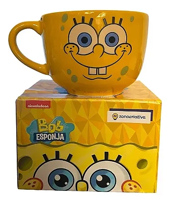 CANECA SOPA 500ML - BOB ESPONJA - ZC