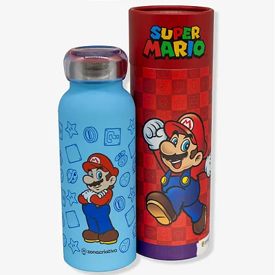 GARRAFA BUBBLE 500ML - SUPER MARIO - ZC
