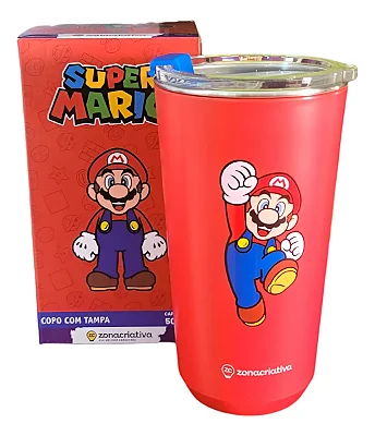 COPO SKY 500ML - SUPER MARIO - ZC