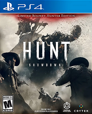HUNT: SHOWDOWN LIMITED - BOUNTY HUNTER EDITION - PS4 - LACRADO