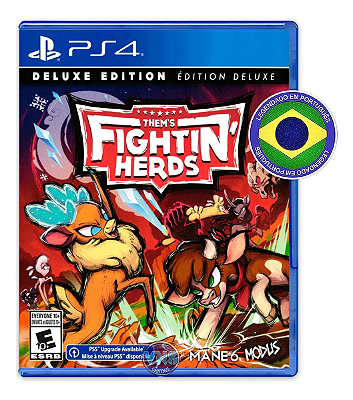 THEM´S FIGHTIN´HERDS: DELUXE EDITION - PS4 - LACRADO