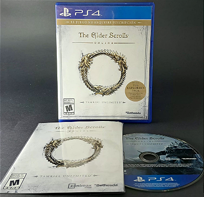 THE GLDER SCROLLS ONLINE - PS4 - SEMINOVO