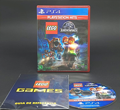 LEGO JURASSIC WORLD - PS4 - SEMINOVO