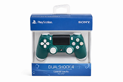 DUALSHOCK 4 ALPINE GREEN - COMPATÍVEL - PS4