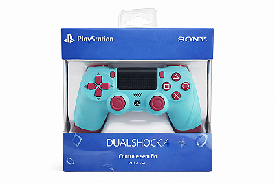 DUALSHOCK 4 - BERRY BLUE -COMPATIVEL - PS4