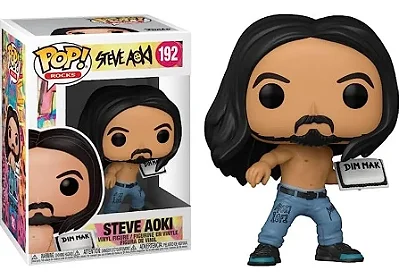 FUNKO POP!: ROCKS - STEVE AOKI #192 (ORIGINAL) - CX DE ACRÍLICO