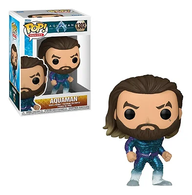 FUNKO POP!: MOVIES - DC AQUAMAN AND THE LOST KINGDOM - AQUAMAN #1302 (ORIGINAL)