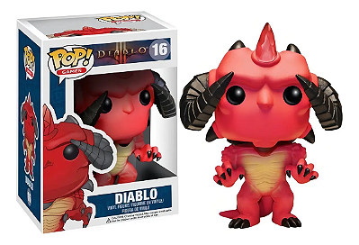 FUNKO POP!: GAMES - DIABLO #16 (ORIGINAL) - CX DE ACRÍLICO