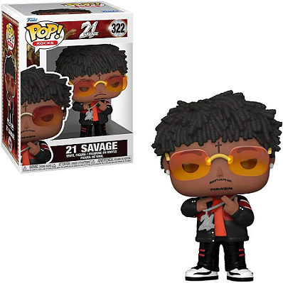 FUNKO POP!: ROCKS - 21 SAVAGE - #322
