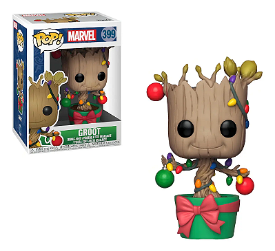 FUNKO POP!: - MARVEL GROOT HOLIDAY (NATAL) #399 (ORIGINAL)