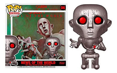 FUNKO POP! - ALBUMS QUEEN NEWS OF THE WORLD #06 (ORIGINAL)