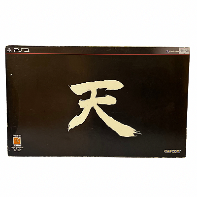 BOX: STREET FIGHTER: 25TH ANNIVERSARY COLLECTOR´S SET - PS3 - SEMI NOVO