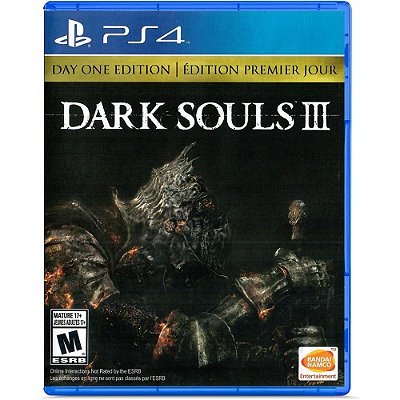 DARK SOULS III: DAY ONE EDITION - PS4 - SEMINOVO