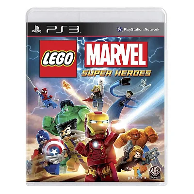 LEGO: MARVEL SUPER HEROES - PS3 -SEMINOVO