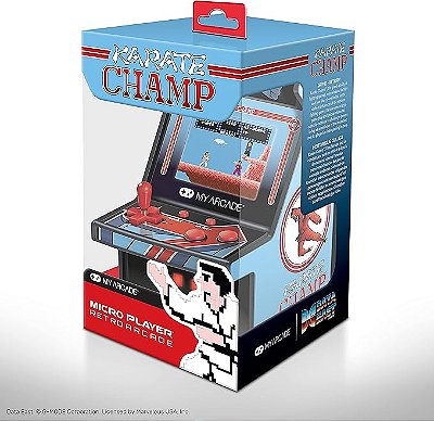 PORTATIL MY ARCADE KARATE CHAMP MICRO PLAYER -NOVO/LACRADO