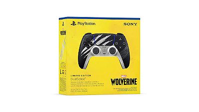 DUALSENSE EDIÇAO LIMITADA MARVEL´S WOLVERINE ( VERSAO ADAMANTIUM ) -LACRADO
