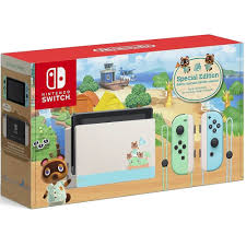 CONSOLE NINTENDO SWITCH V2 - EDIÇAO ESPECIAL ANIMAL CROSSING; NEW HORIZONS (CIB) - NOVO/LACRADO