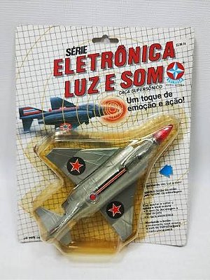 CAÇA SUPERSONICO - SERIE ELETRONICA LUZ E SOM - ( 22.00.16) - ESTRELA - LACRADO