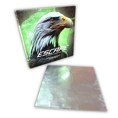 Alumínio Escape p/ Narguile c/ 50 Folhas - Alta Resistência