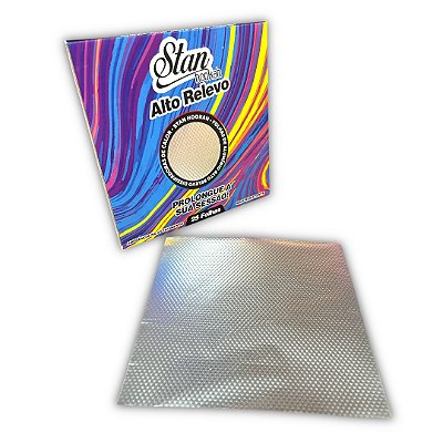 Alumínio Stan Textura c/ 25 Folhas - Praticidade para Narguile