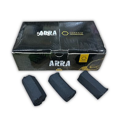 Carvão Coco Arra Jumbo 500g - Sessões de Longa Duração