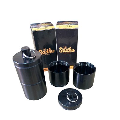 Pote Hermético Sadhu 30ml 2 Partes - Vedação Total e Espaço Duplo