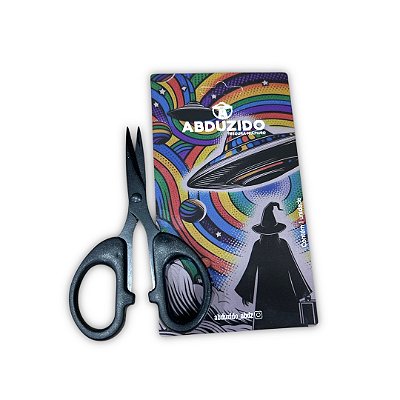 Tesoura ABDZ Shadow - Precisão e Resistência para Fumo
