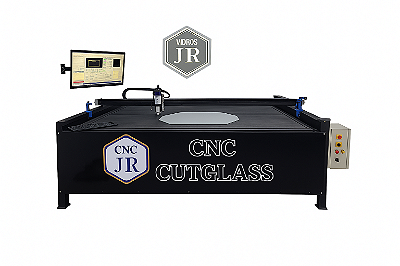 Máquina CNC Router CutGlass Laser Corte e Gravação - JR CNC