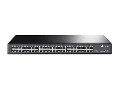 Switch TP-Link 48 portas TL-SG1048 10/100/100 6.0 - Montável em Rack