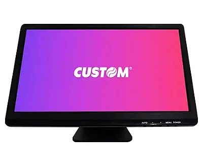 Monitor Touch Screen LCD Custom CTM 15,6" com Pedestal