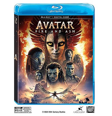 Avatar: Fogo e Cinzas [Blu-ray + Digital, 2025]