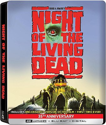 A Noite dos Mortos Vivos (4K UHD + Blu-ray, 1990) legendado em português