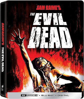 A Morte do Demônio - Edição de 45 Anos - Steelbook (4K UHD + Blu-ray + Digital, 1981) legendado em português - PRÉ-VENDA PARA 07/07/2026